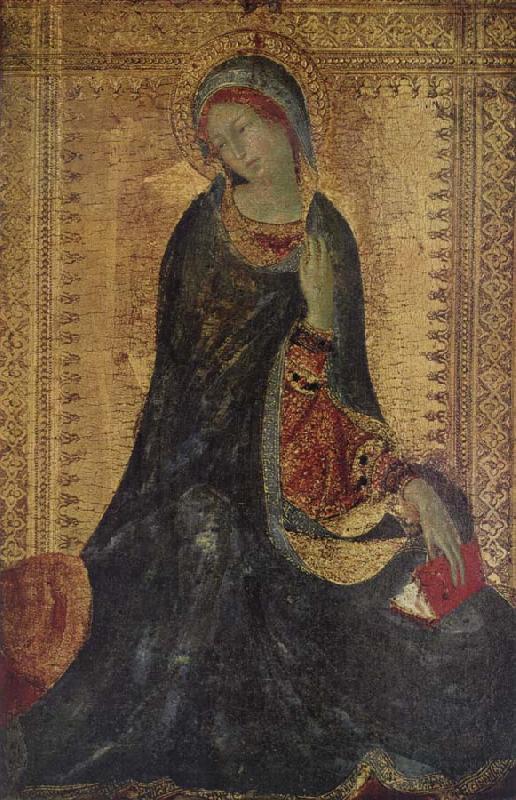 Simone Martini The Madonna From the Annunciation France oil painting art